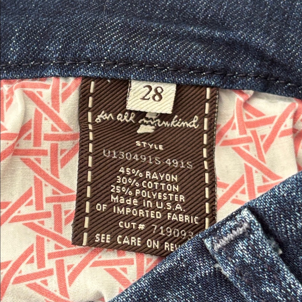 7 FOR ALL MANKIND A POCKET  BOOTCUT JEANS - Picture 8 of 8